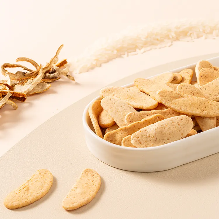 Fette di cracker di riso al gusto di buccia di mandarino essiccata da 2,5 kg