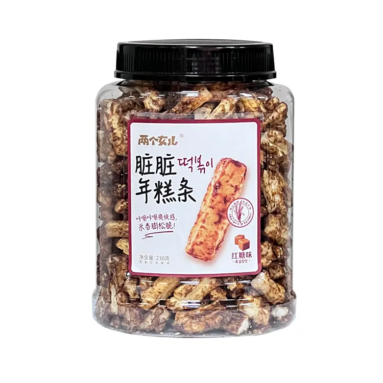 Strisce di cracker di riso aromatizzati allo zucchero di canna da 230 g