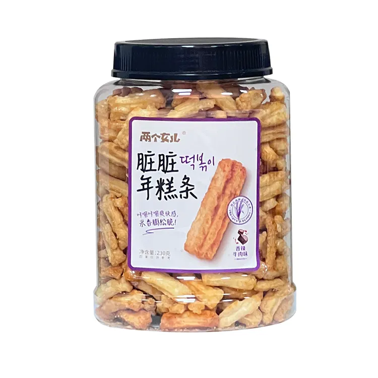 Strisce di cracker di riso al gusto di manzo piccante da 230 g